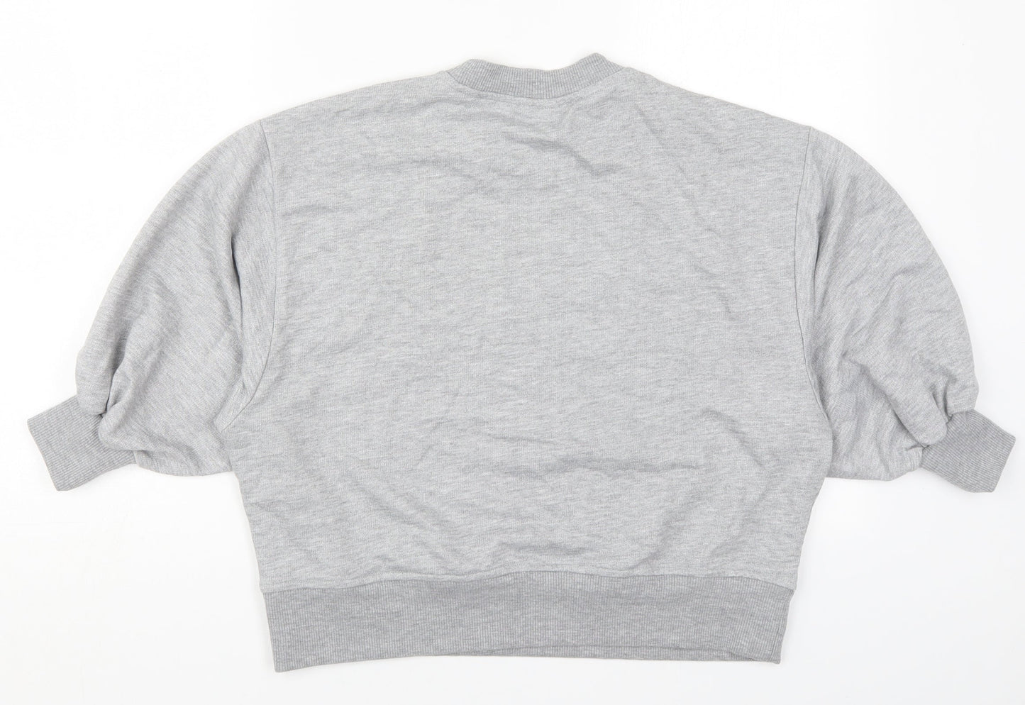 ASOS Womens Grey  Cotton Pullover Sweatshirt Size 8  Pullover