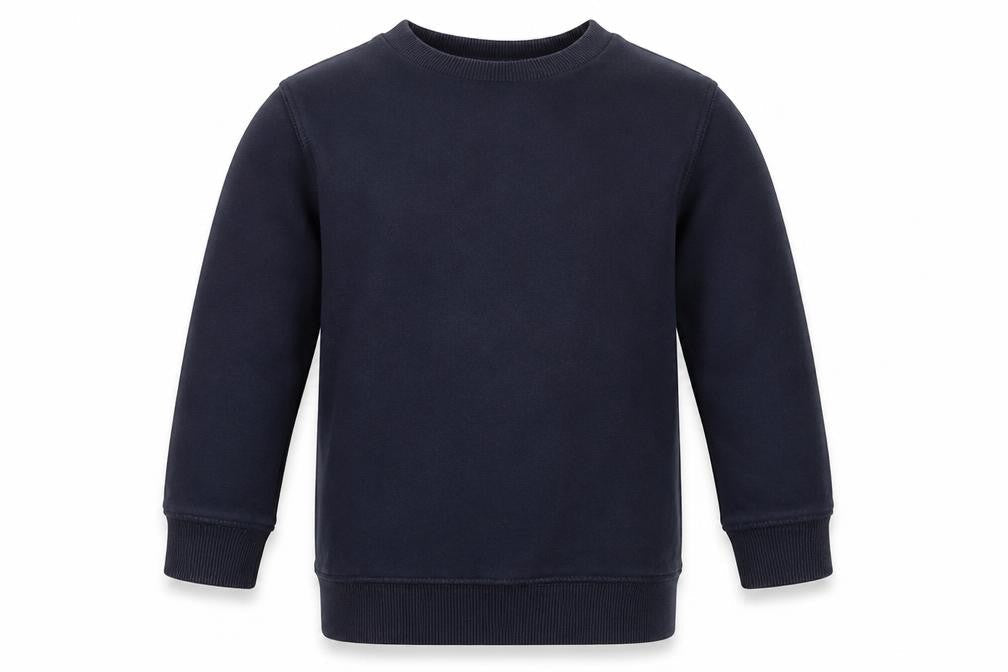 TU Boys Blue  Cotton Pullover Sweatshirt Size 3 Years  Pullover