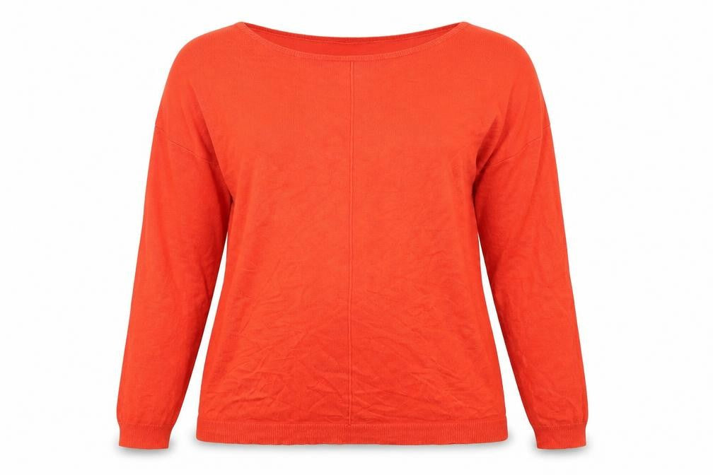 Atmosphere Womens Red Round Neck  Viscose Pullover Jumper Size 14