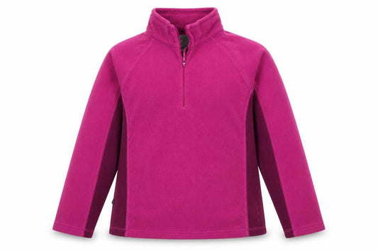Mountain Life Womens Purple Colourblock Polyester Pullover Sweatshirt Size 12  Zip