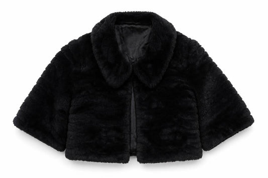 Atmosphere Womens Black   Jacket  Size S  Hook & Eye