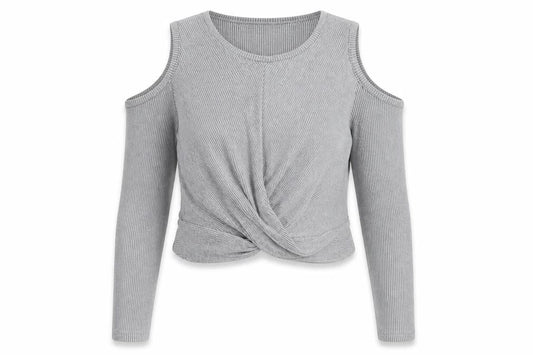 Miss Selfridge Womens Grey Round Neck  Polyester Pullover Jumper Size 14