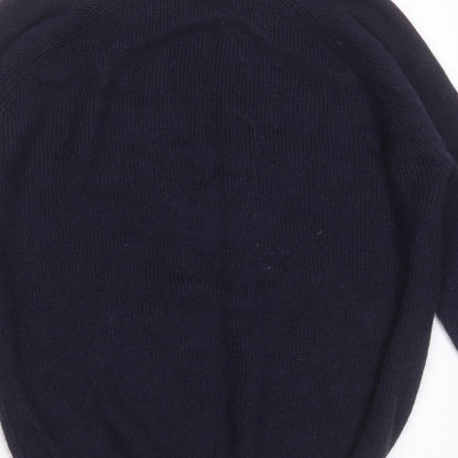 F&F Womens Blue Round Neck  Acrylic Pullover Jumper Size 6