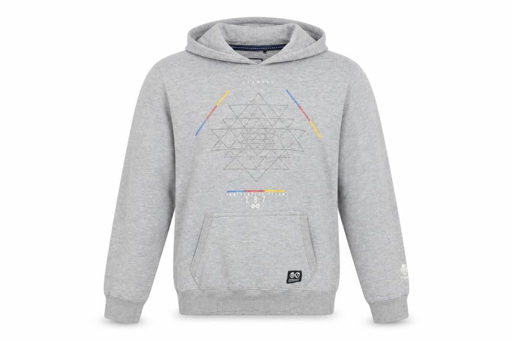 Haywire Womens Grey  Cotton Pullover Hoodie Size M