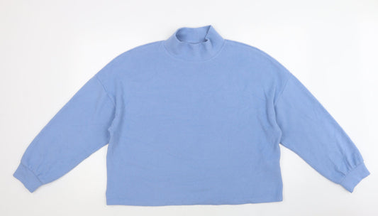 New Look Womens Blue  Polyester Top Lounge Set Size L