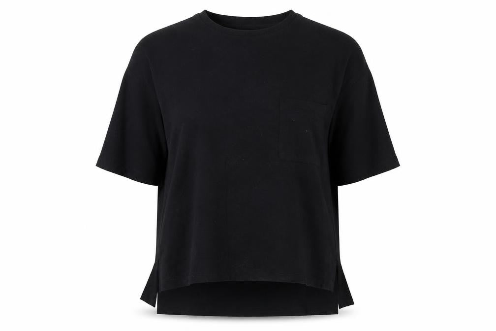 Zara Womens Black Crew Neck  Viscose Pullover Jumper Size S