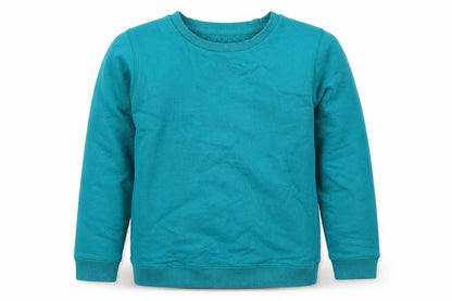 Tu Boys Green  Cotton Pullover Sweatshirt Size 11 Years  Pullover