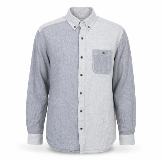 Irreverence Mens Blue  Cotton  Button-Up Size M Collared Button