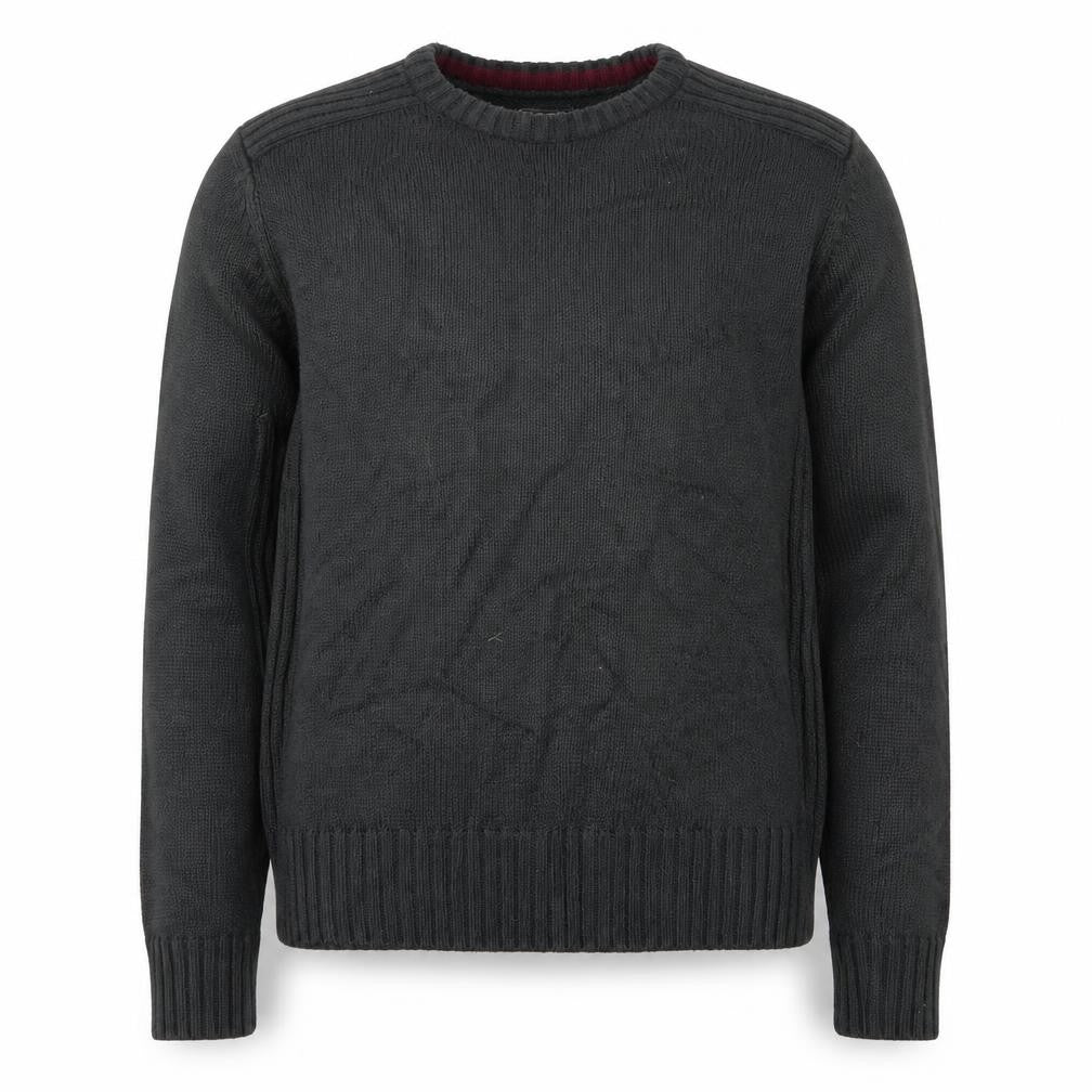 Kensington Mens Green Round Neck  Acrylic Pullover Jumper Size M