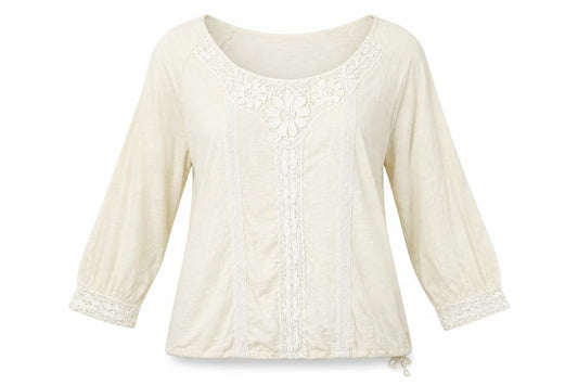 Matalan Womens Beige  Cotton Pullover Sweatshirt Size 16  Pullover