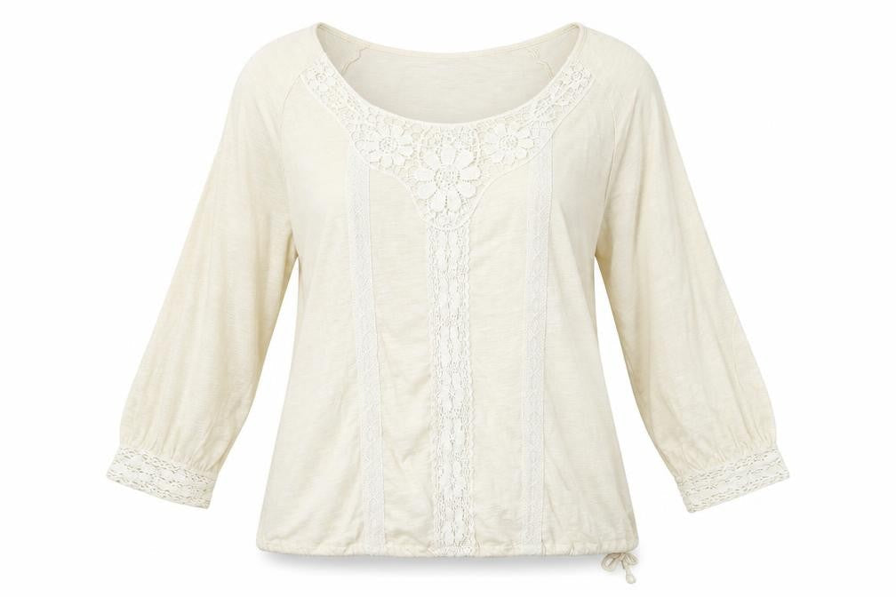Matalan Womens Beige  Cotton Pullover Sweatshirt Size 16  Pullover