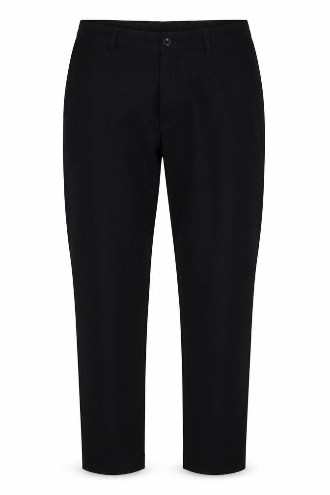 Marks & Spencer Mens Blue  Polyester Capri Trousers Size 28 L31 in Regular Button