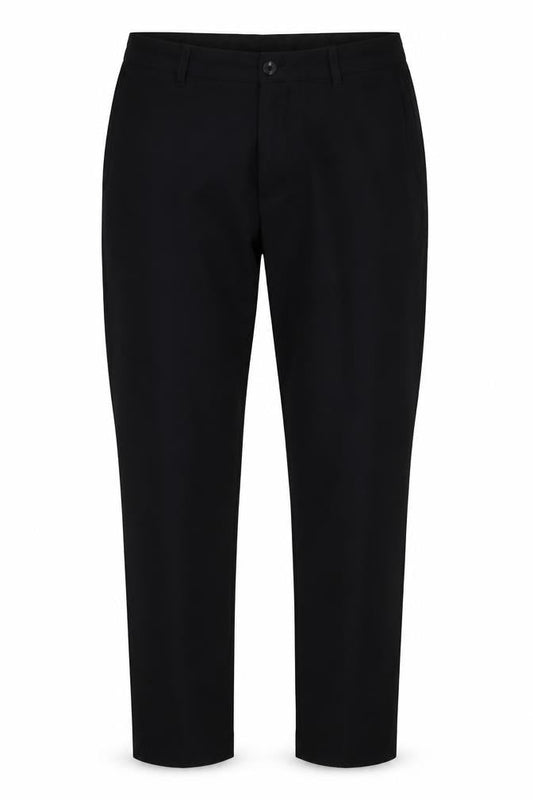 Marks & Spencer Mens Blue  Polyester Capri Trousers Size 28 L31 in Regular Button