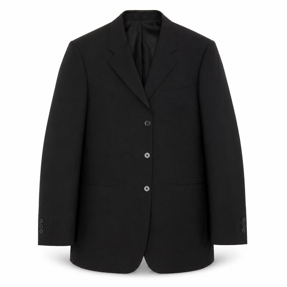 Brook Taverner Mens Grey  Polyester Jacket Suit Jacket Size 40