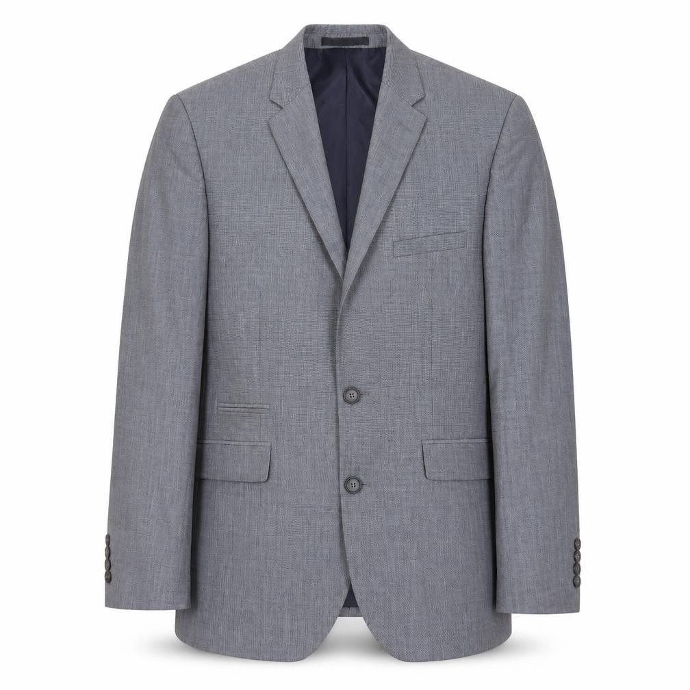 Burton Mens Grey  Polyester Jacket Suit Jacket Size 42   - tailored fit