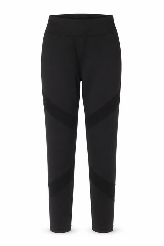 Preworn Womens Black  Polyester Capri Leggings Size S L28 in Extra-Slim
