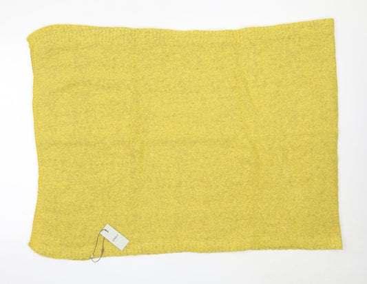 Only Womens Yellow  Polyester  Shawl/Wrap