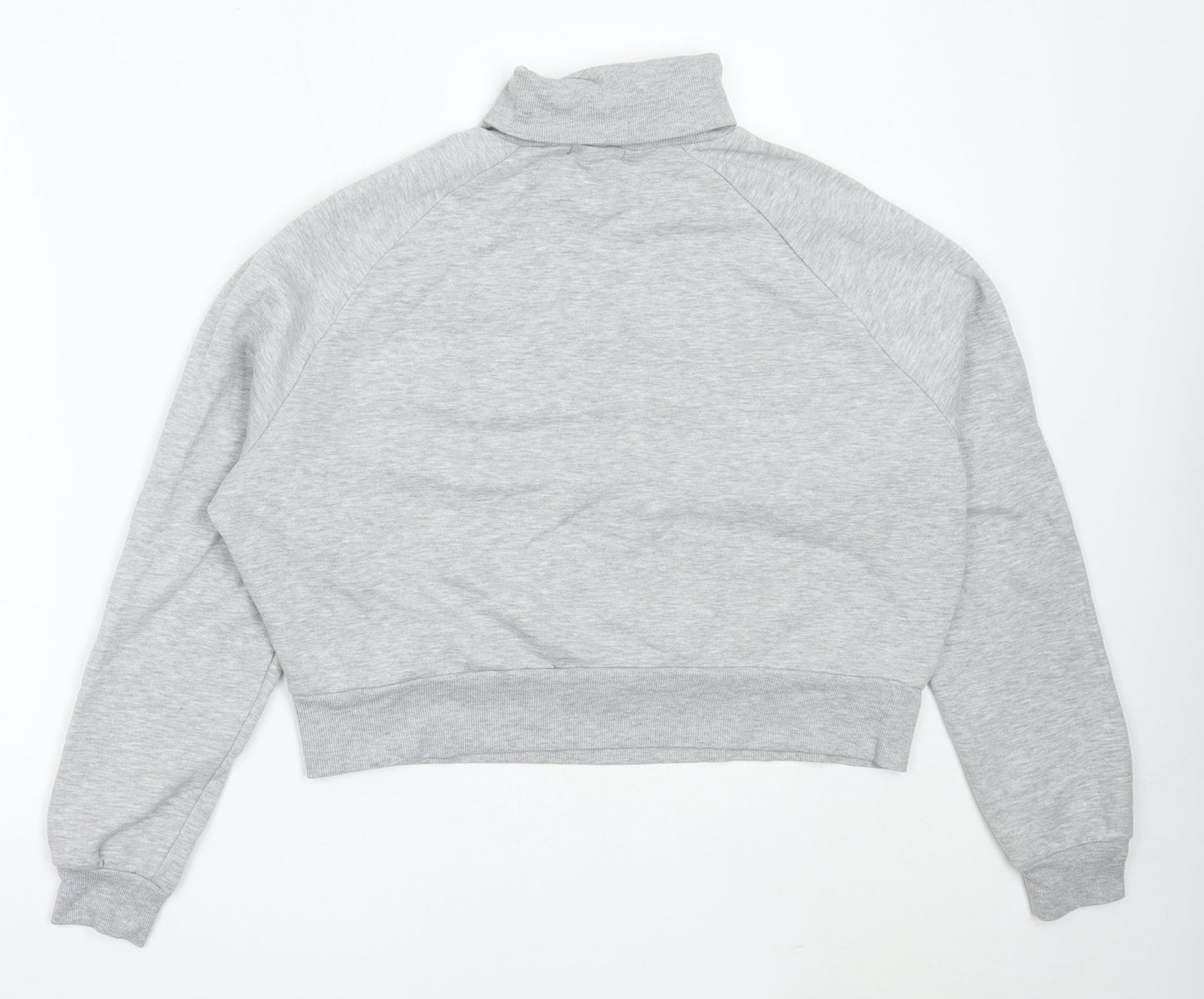 Primark Womens Grey  Cotton Pullover Sweatshirt Size M