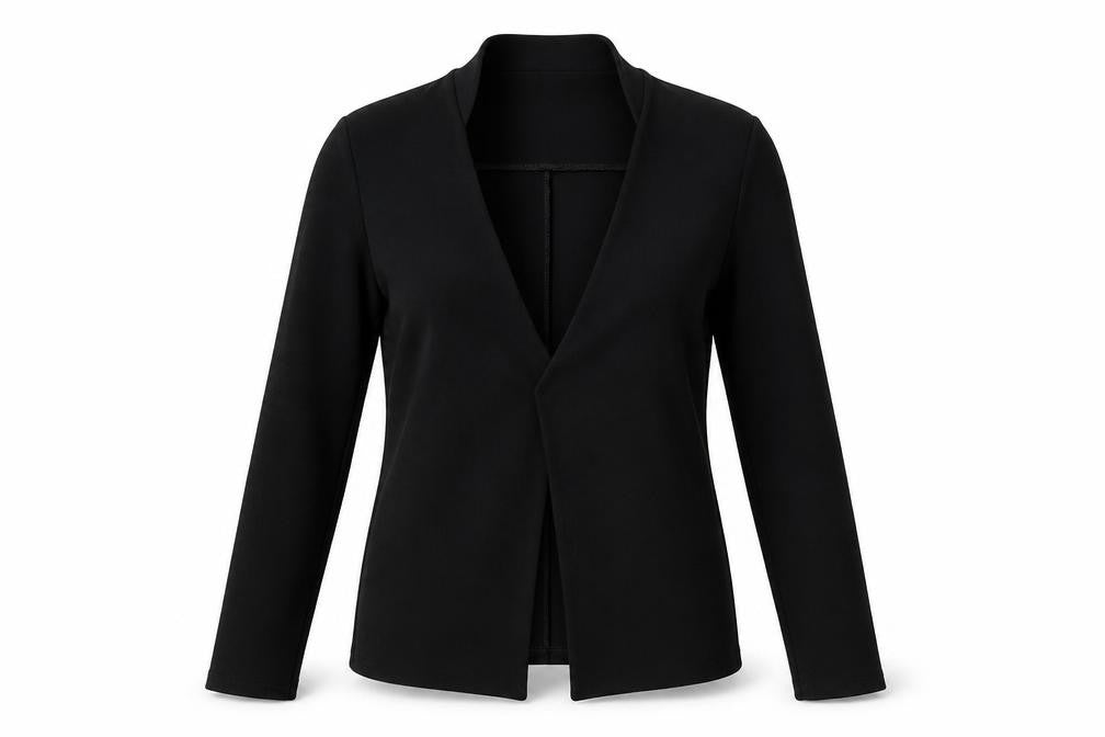 Preworn Womens Black   Jacket Blazer Size 10