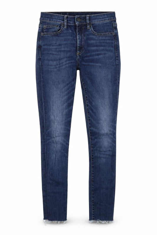 Gap Womens Blue  Cotton Skinny Jeans Size 26 in L28 in Regular