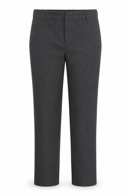 Marks & Spencer Girls Grey  Viscose Carpenter Trousers Size 11 Years L26 in Regular Zip