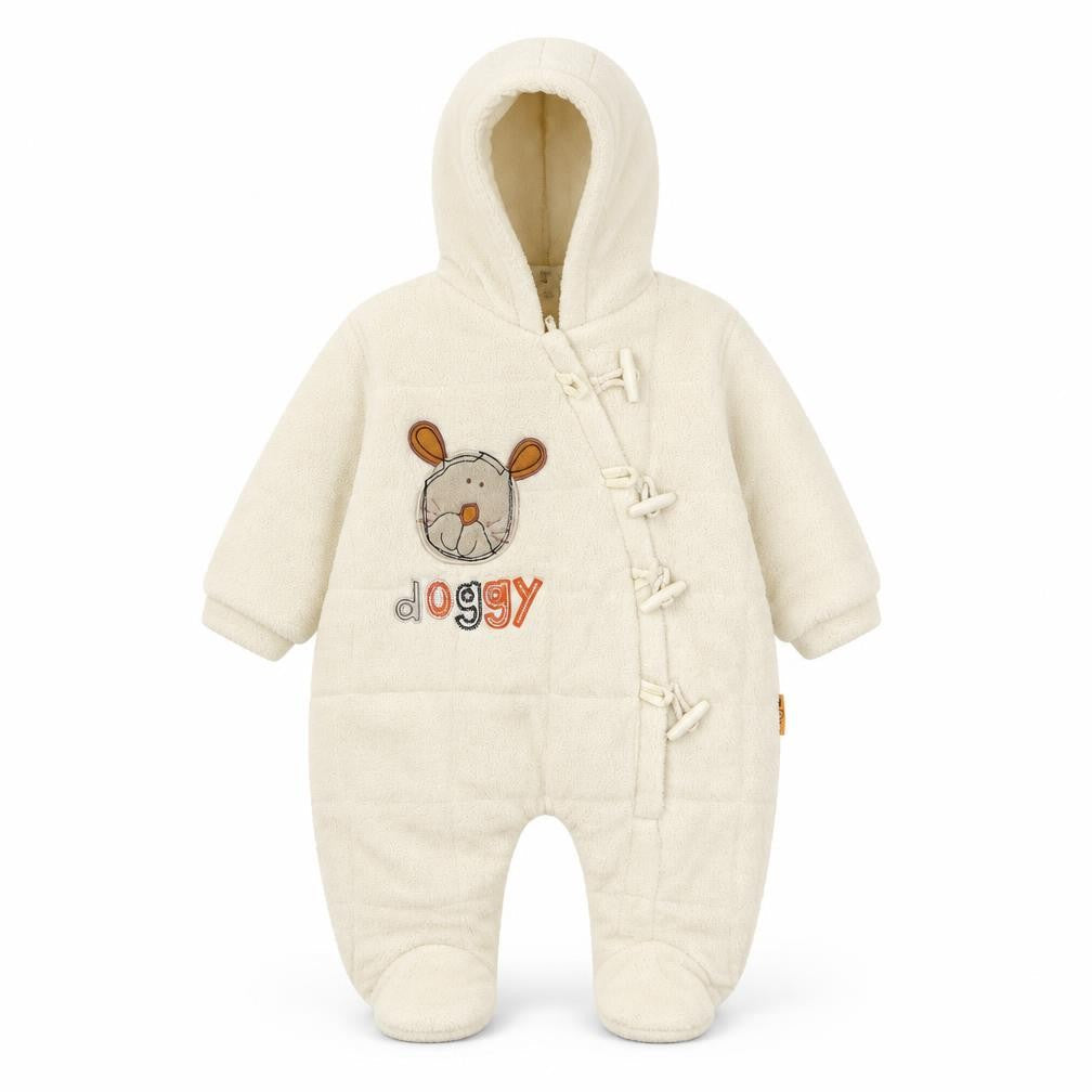 nox Baby White   Overcoat Poncho Size 3-6 Months   Zip - doggy