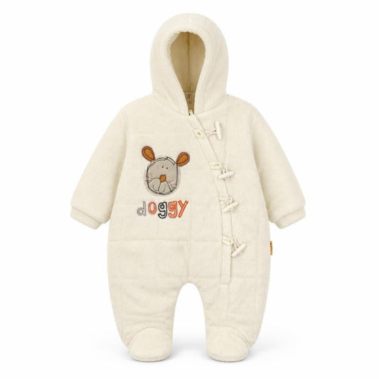 nox Baby White   Overcoat Poncho Size 3-6 Months   Zip - doggy