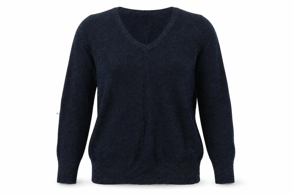 Oasis Womens Blue  Viscose Pullover Sweatshirt Size M  Pullover