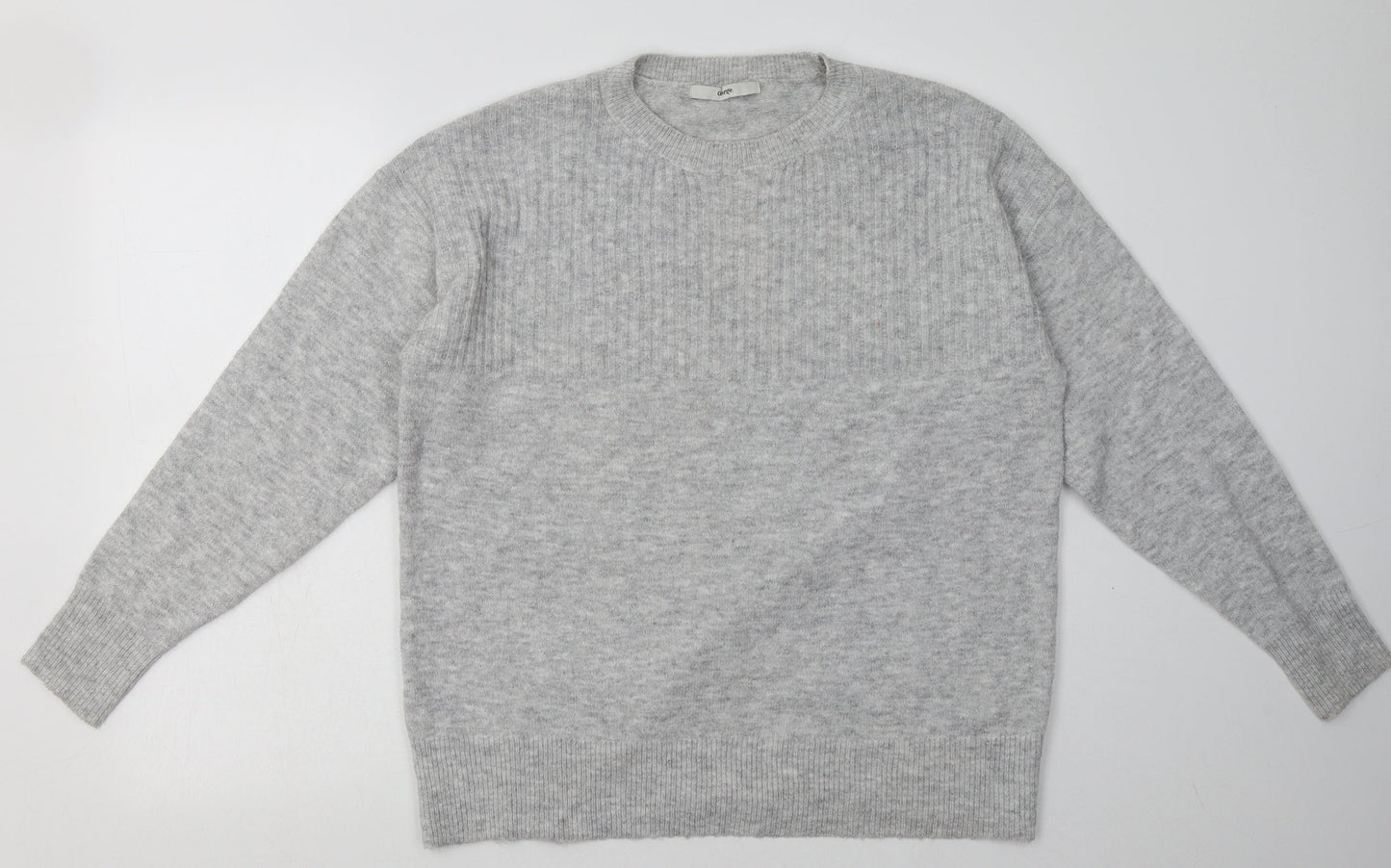 George Womens Grey  Polyester Pullover Sweatshirt Size M  Pullover