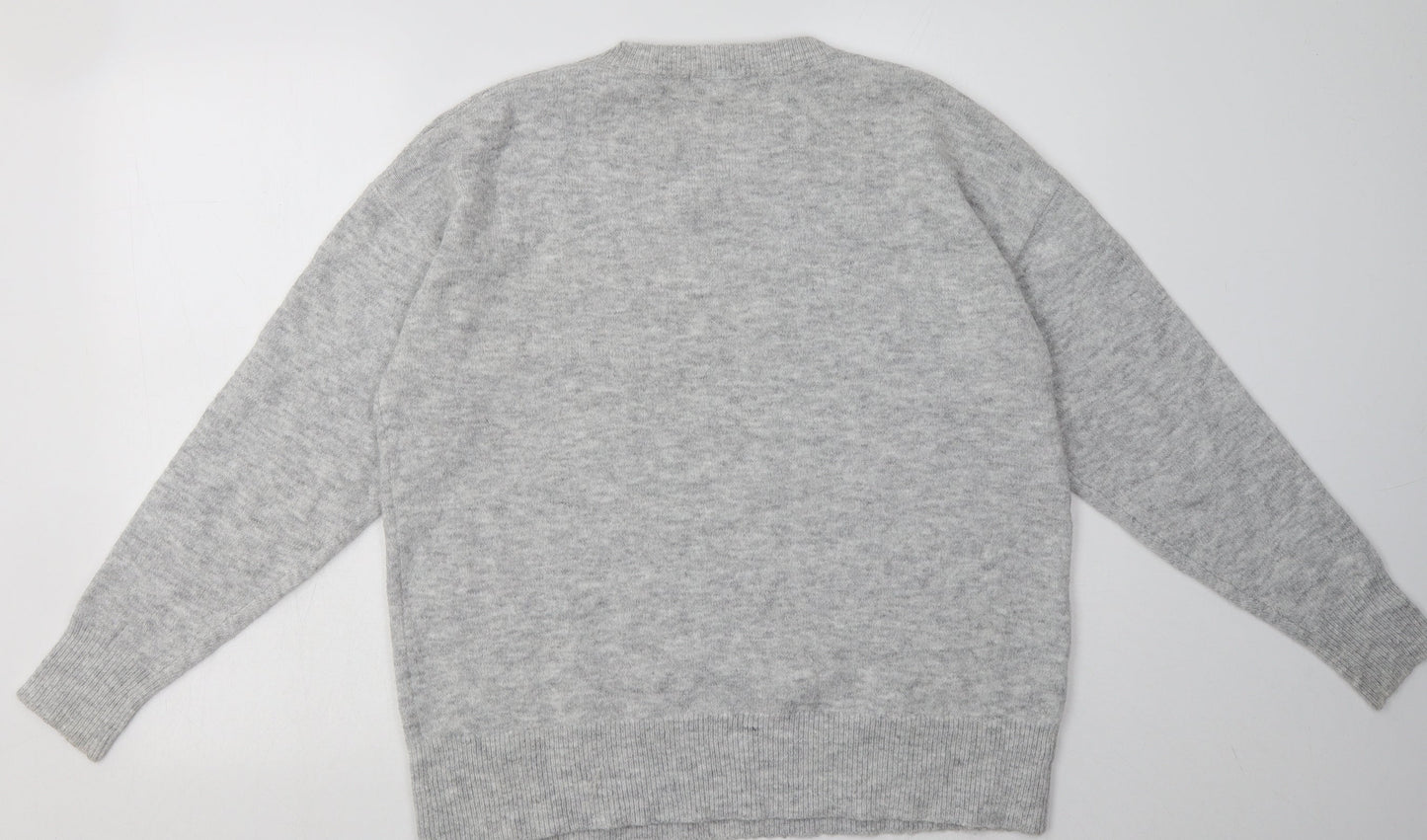 George Womens Grey  Polyester Pullover Sweatshirt Size M  Pullover