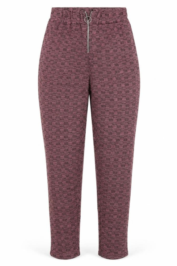 Preworn Womens Pink  Polyester Sweatpants Trousers Size M L30 in Regular