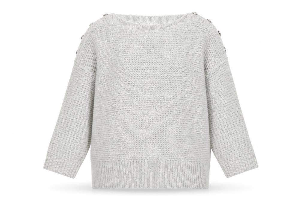 Wallis Womens Grey Roll Neck  Acrylic Pullover Jumper Size M