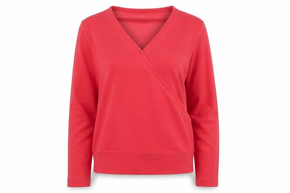 Marks & Spencer Womens Pink V-Neck  Polyester Pullover Jumper Size 12
