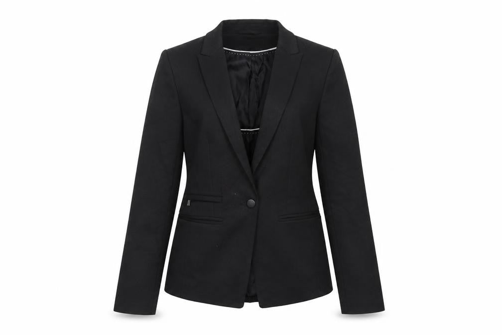 NEXT Womens Black  Polyester Jacket Blazer Size 6