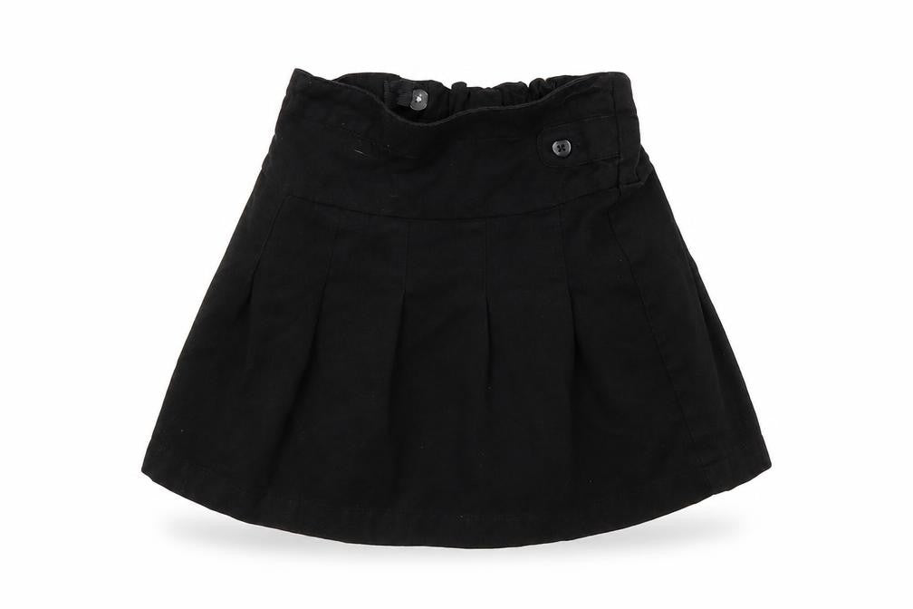 Nutmeg Girls Black  Polyester A-Line Skirt Size 4-5 Years  Regular