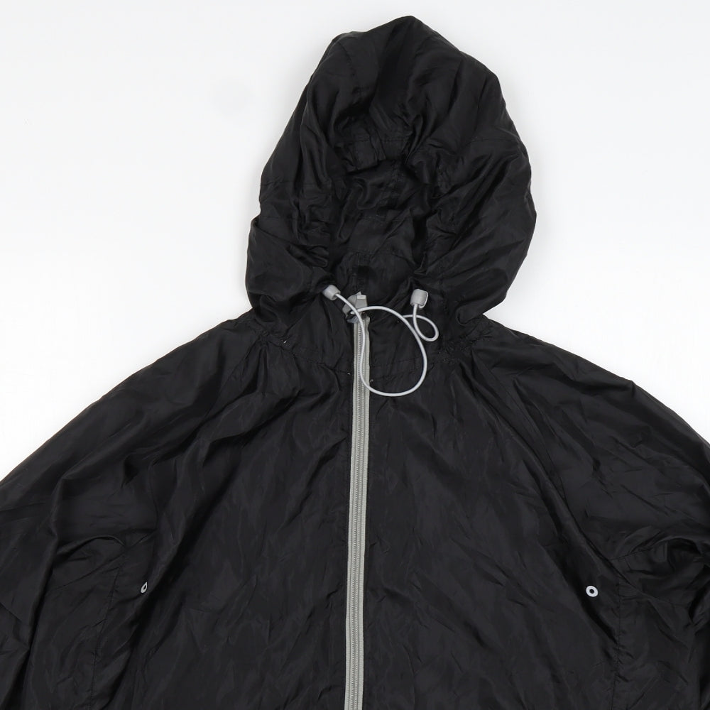 Atmosphere Womens Black   Windbreaker Jacket Size 14