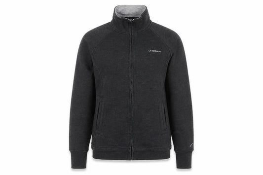 LA Gear Womens Grey  Polyester Full Zip Sweatshirt Size 10  Zip