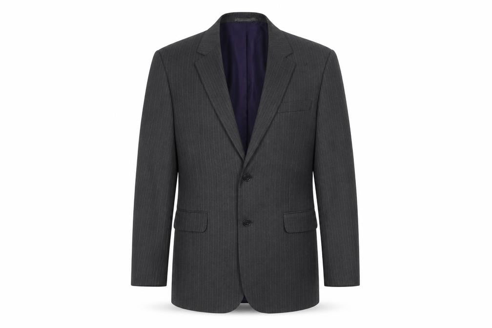 Taylor & Wright Mens Grey Striped  Jacket Blazer Size 38