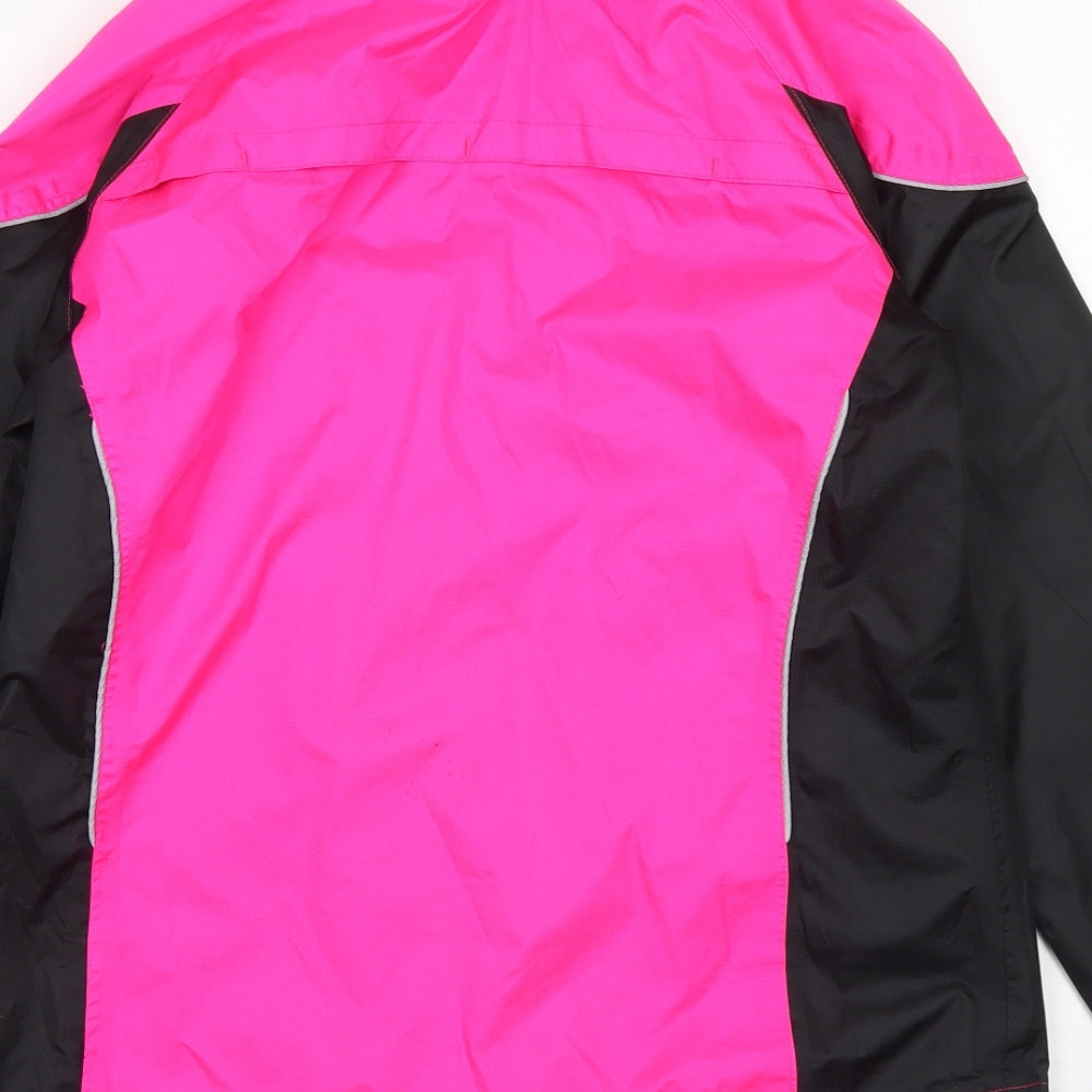 MuddyFox Womens Pink   Rain Coat Jacket Size 10  Zip
