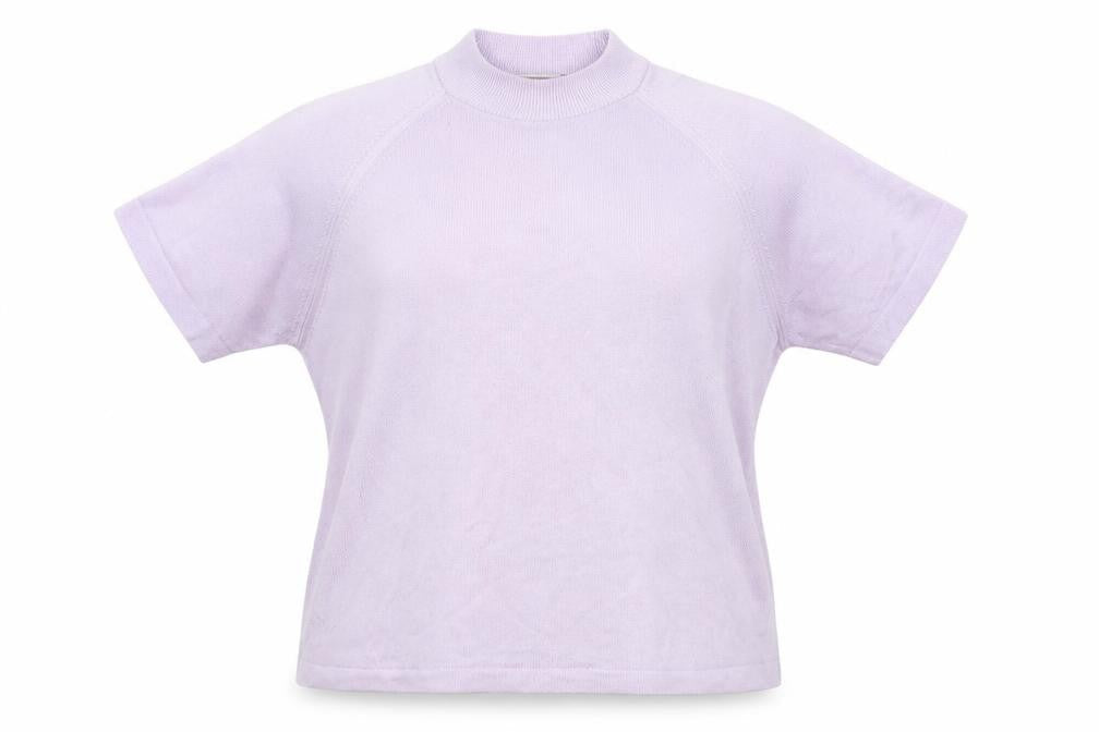 George Womens Purple High Neck  Acrylic Pullover Jumper Size 18