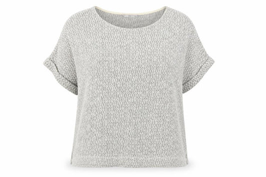 Tu Womens Grey Round Neck  Polyester Pullover Jumper Size 16