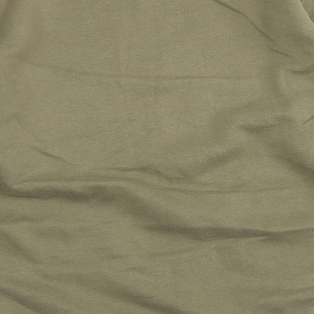 New Look Womens Green  Polyester Pullover Sweatshirt Size 10