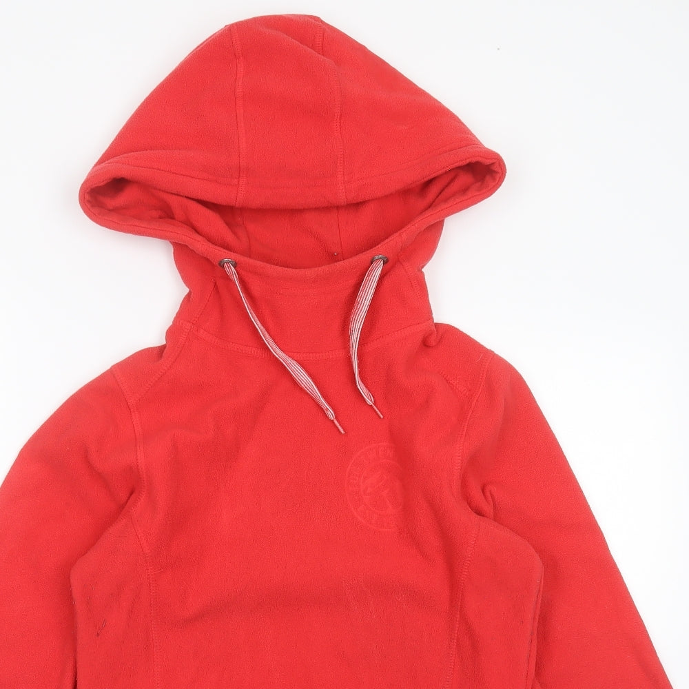 TOG 24 Womens Red  Polyester Pullover Hoodie Size 8