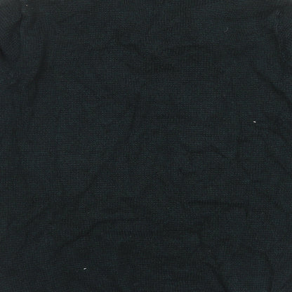 Next Mens Green Collared  Cotton Pullover Jumper Size M