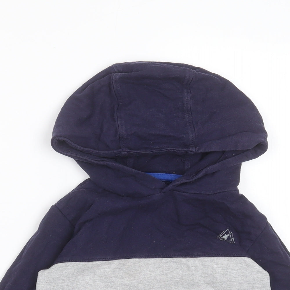 Studio Boys Blue  Cotton Pullover Hoodie Size 3-4 Years