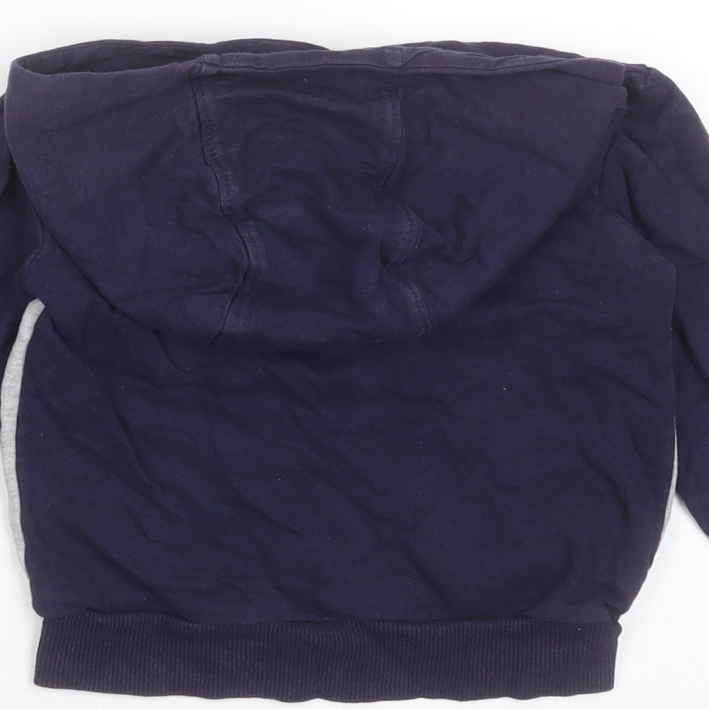 Studio Boys Blue  Cotton Pullover Hoodie Size 3-4 Years