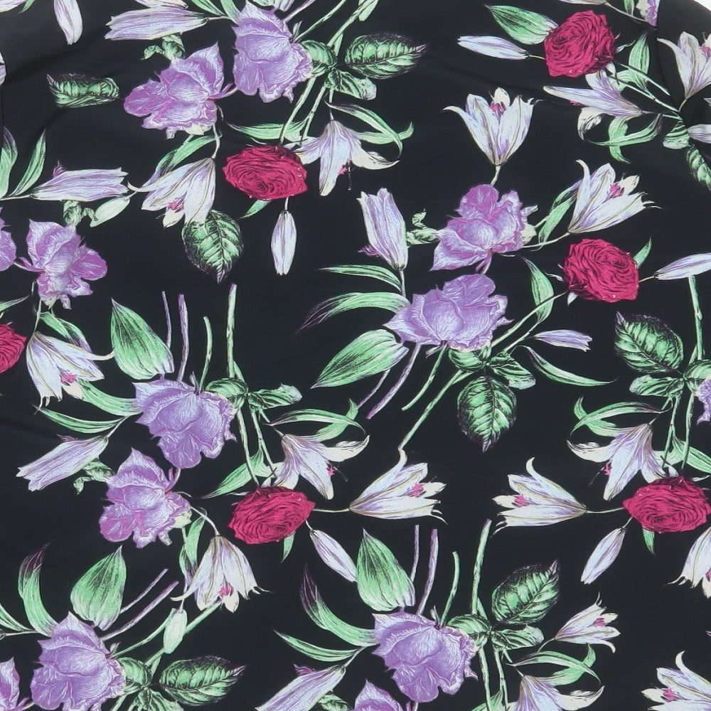 ASOS Womens Black Floral  Jacket  Size 10