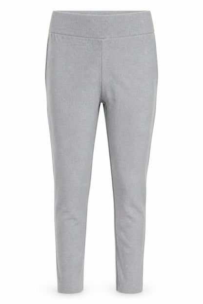 Threadbare Womens Grey  Cotton Capri Trousers Size 12 L28 in Regular