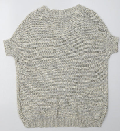George Womens Beige  Cotton Pullover Sweatshirt Size 10  Pullover