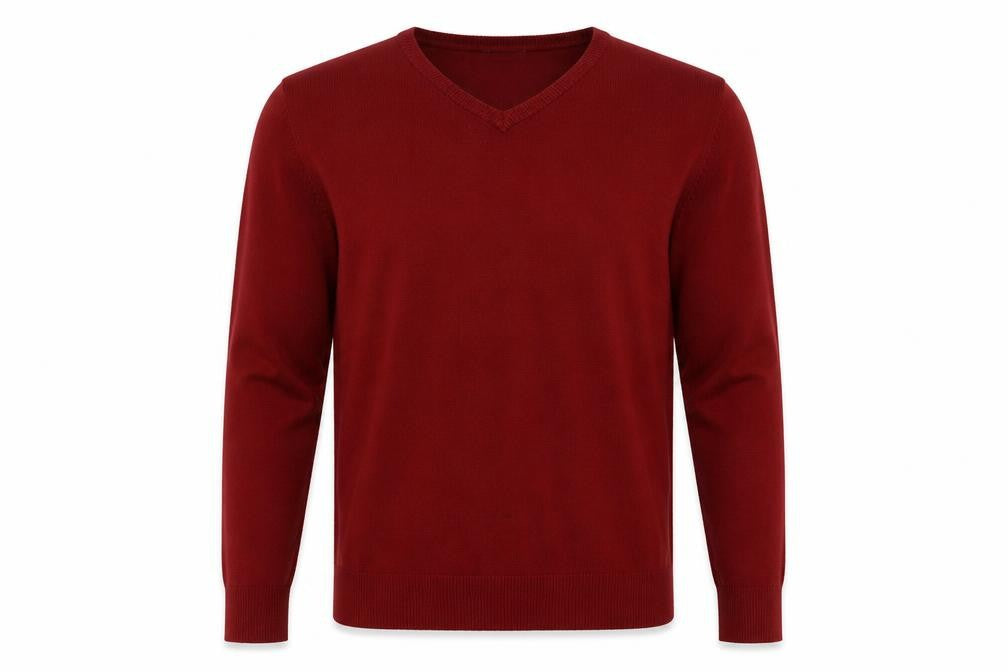 Debenhams Mens Red  Acrylic Pullover Sweatshirt Size S